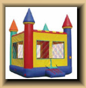 Bounce house, slides, inflatable fun, dry and wet units